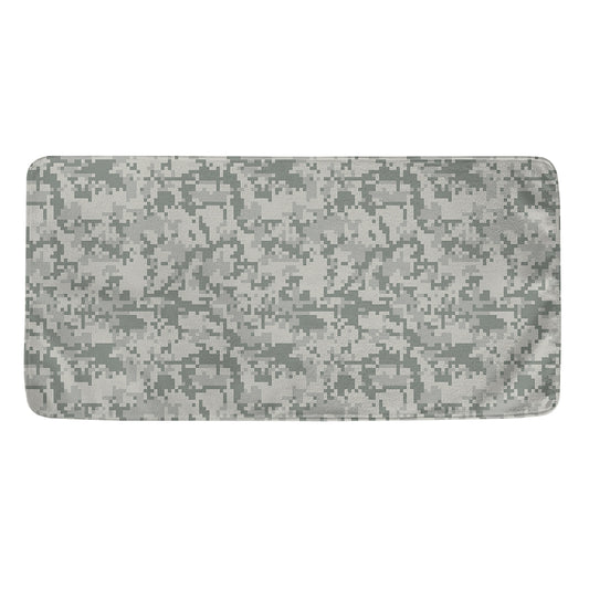Tan Digital Camo Pattern Print Towel