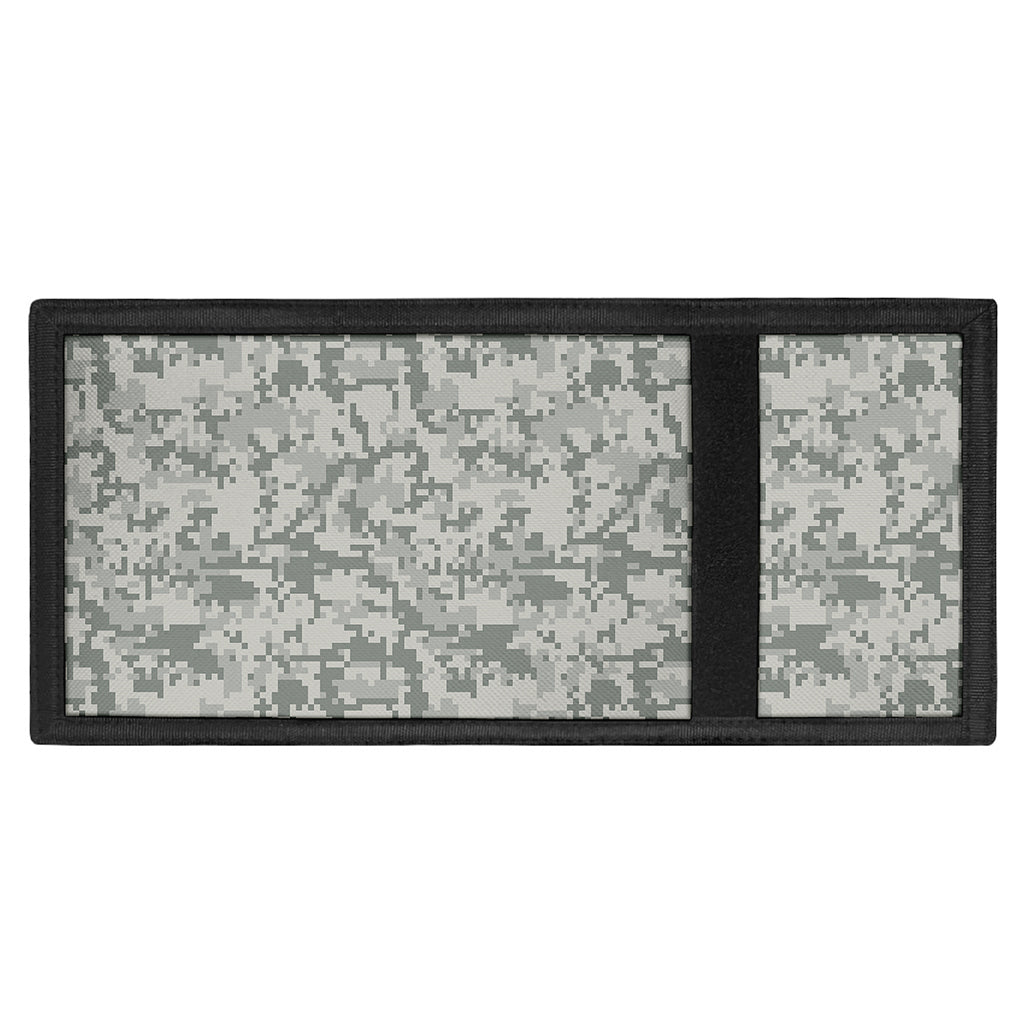 Tan Digital Camo Pattern Print Trifold Wallet