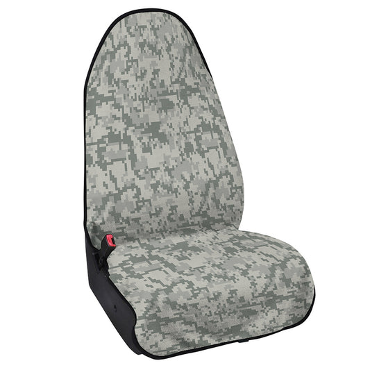 Tan Digital Camo Pattern Print Waterproof Car Seat Cover