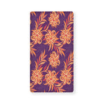 Tangerine Floral Bohemian Pattern Print Baby Crib Sheet