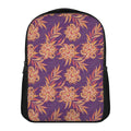 Tangerine Floral Bohemian Pattern Print Casual Backpack