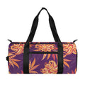Tangerine Floral Bohemian Pattern Print Gym Bag