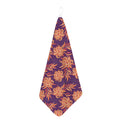 Tangerine Floral Bohemian Pattern Print Hand Towel
