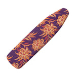 Tangerine Floral Bohemian Pattern Print Ironing Board Cover