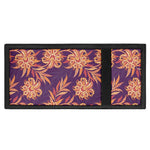 Tangerine Floral Bohemian Pattern Print Trifold Wallet