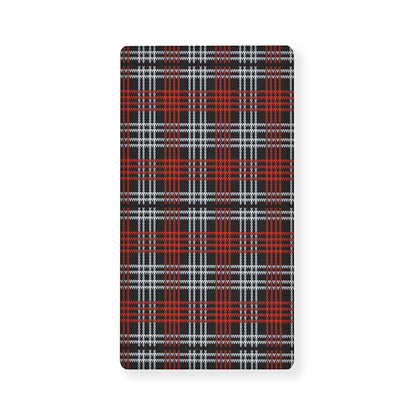 Tartan Knitted Pattern Print Baby Crib Sheet