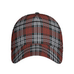 Tartan Knitted Pattern Print Baseball Cap