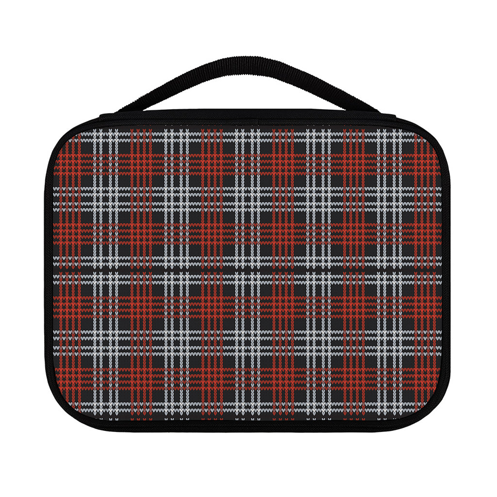 Tartan Knitted Pattern Print Classic Bible Case