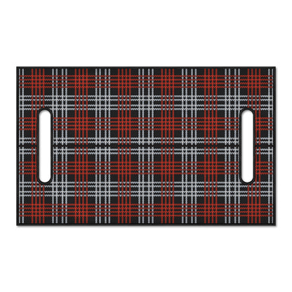 Tartan Knitted Pattern Print Golf Cart Seat Cover