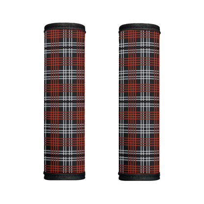 Tartan Knitted Pattern Print Handle Covers