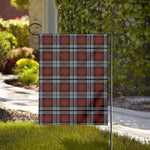 Tartan Knitted Pattern Print House Flag
