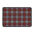 Tartan Knitted Pattern Print Kitchen Mat