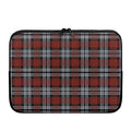Tartan Knitted Pattern Print Laptop Sleeve