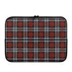 Tartan Knitted Pattern Print Laptop Sleeve