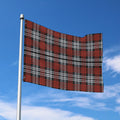 Tartan Knitted Pattern Print Polyester Flag