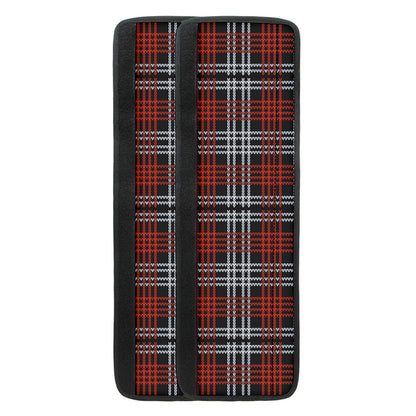Tartan Knitted Pattern Print Refrigerator Handle Covers