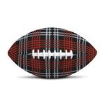 Tartan Knitted Pattern Print Rugby Ball