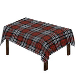 Tartan Knitted Pattern Print Tablecloth