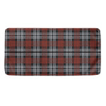 Tartan Knitted Pattern Print Towel