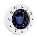 Taurus And Astrological Signs Print Alarm Clock