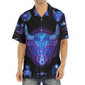 Taurus And Astrological Signs Print Aloha Shirt