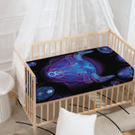 Taurus And Astrological Signs Print Baby Crib Sheet