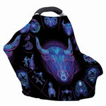 Taurus And Astrological Signs Print Baby Seat Cover
