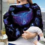 Taurus And Astrological Signs Print Baby Seat Cover
