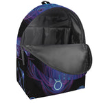 Taurus And Astrological Signs Print Backpack