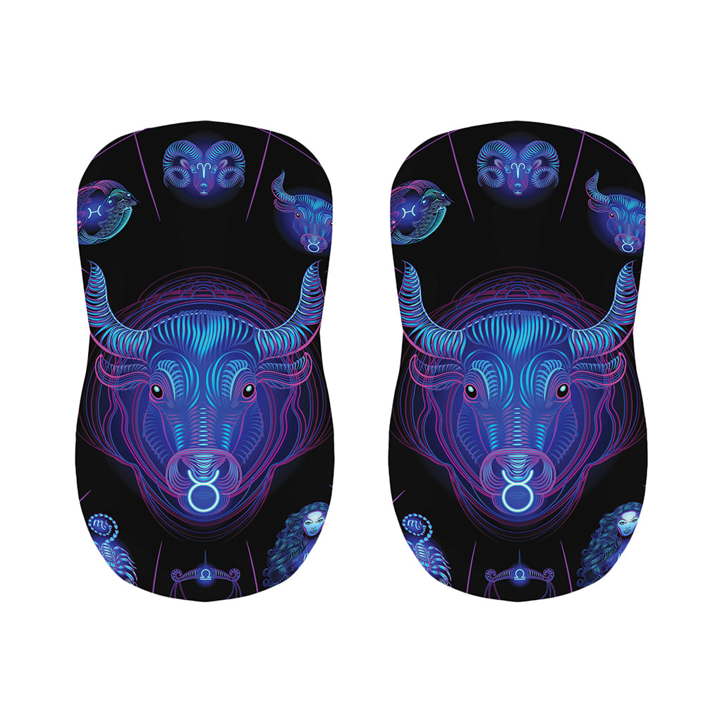 Taurus And Astrological Signs Print Bar Stool Covers