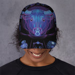 Taurus And Astrological Signs Print Baseball Cap