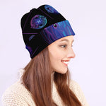 Taurus And Astrological Signs Print Beanie
