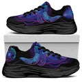 Taurus And Astrological Signs Print Black Chunky Shoes