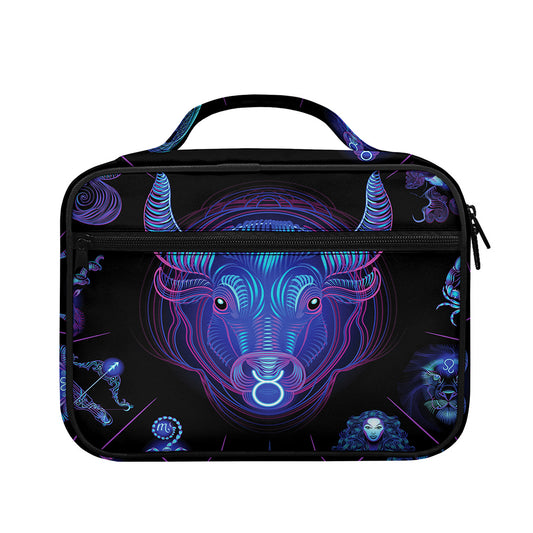 Taurus And Astrological Signs Print Briefcase Bible Bag