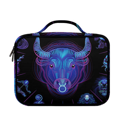 Taurus And Astrological Signs Print Briefcase Bible Bag