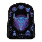 Taurus And Astrological Signs Print Casual Backpack