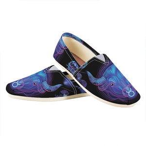 Taurus And Astrological Signs Print Casual Shoes