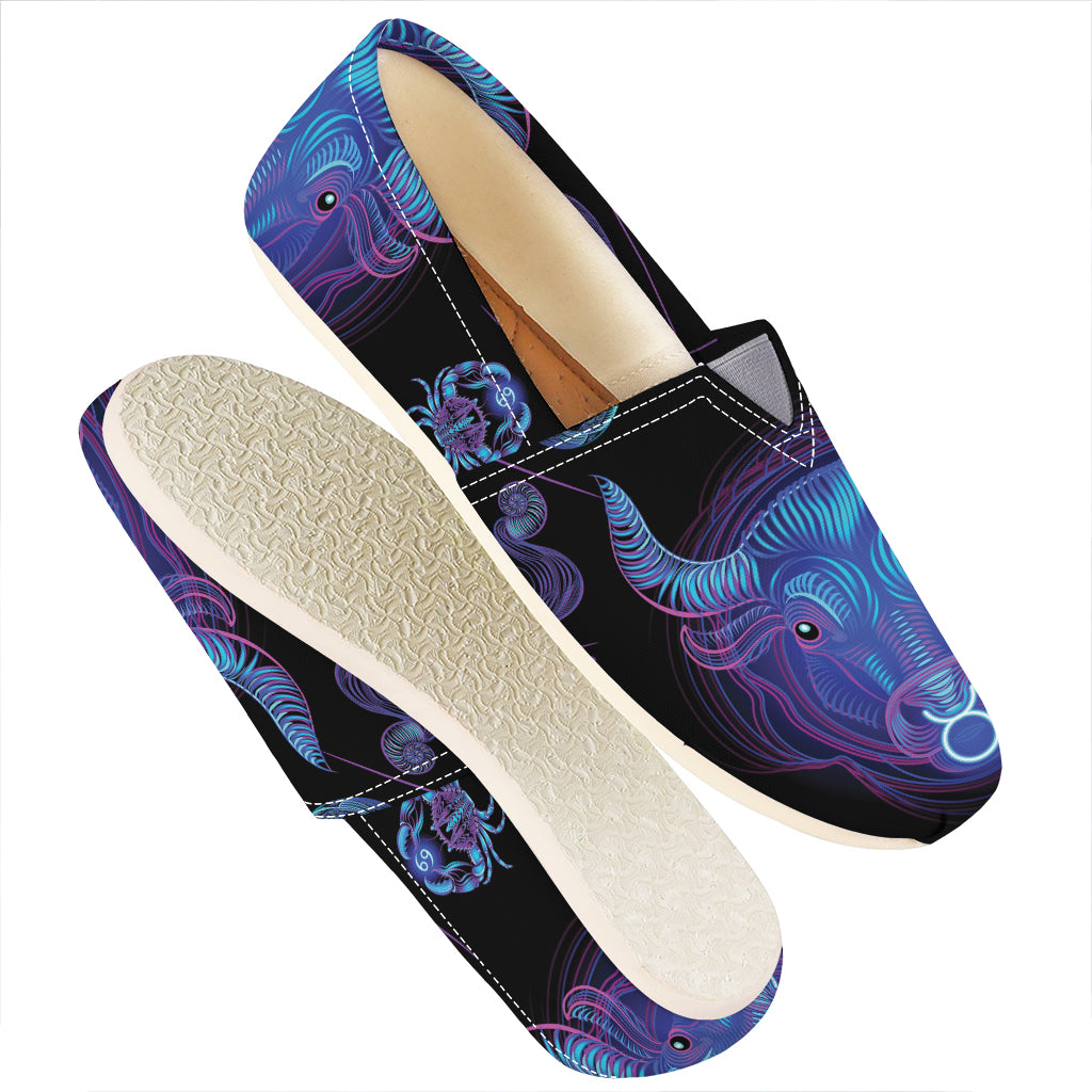 Taurus And Astrological Signs Print Casual Shoes