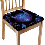 Taurus And Astrological Signs Print Chair Cushion Cover