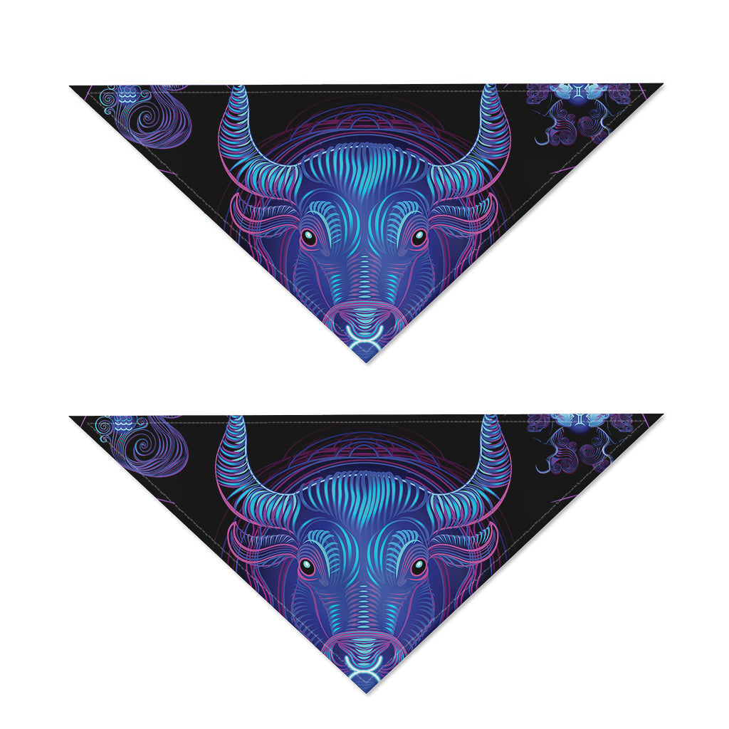 Taurus And Astrological Signs Print Dog Bandana