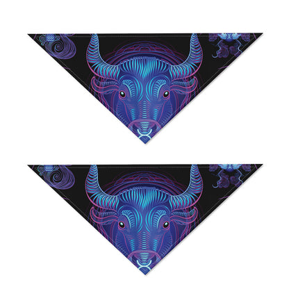Taurus And Astrological Signs Print Dog Bandana