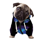 Taurus And Astrological Signs Print Dog Zip Up Hoodie