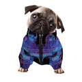 Taurus And Astrological Signs Print Dog Zip Up Jacket