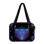 Taurus And Astrological Signs Print Double Strap Bible Bag