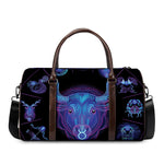 Taurus And Astrological Signs Print Duffle Bag