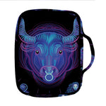 Taurus And Astrological Signs Print Front Pocket Bible Bag