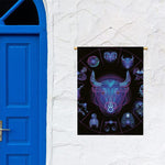 Taurus And Astrological Signs Print Garden Flag