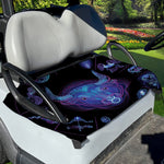 Taurus And Astrological Signs Print Golf Cart Seat Cover