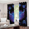 Taurus And Astrological Signs Print Grommet Curtains