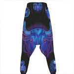 Taurus And Astrological Signs Print Hammer Pants